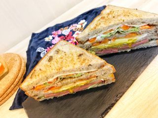 17、巨无霸早餐三明治????,超级美味♥️