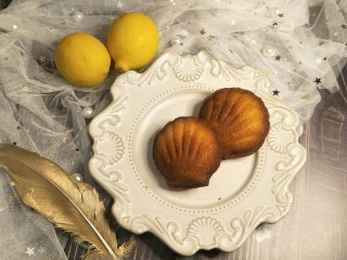 22、柠檬玛德琳蛋糕-入门级蛋糕,摆盘2