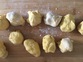 9、芝士地瓜球,揪成小剂子