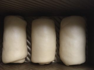 11、北海道奶油吐司,放吐司盒发酵