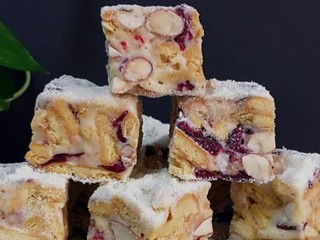 13、雪花酥,做好啦～