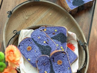 22、面包机版星空面包,成品