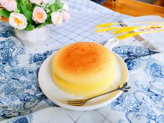 18、轻乳酪蛋糕????（抹茶奶油）,成品图！