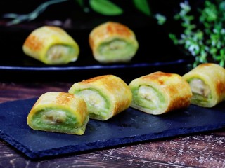 23、辅食计划十牛油果香蕉卷,效果图。