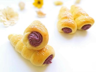 19、紫薯芋泥螺卷包,成品图！