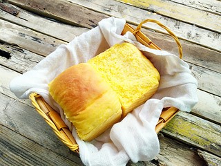 20、胡萝卜奶油吐司,成品图。