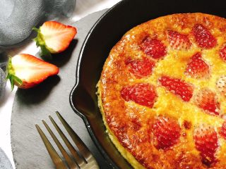 7、草莓克拉夫提,奶味十足的草莓克拉夫提，开动吧！