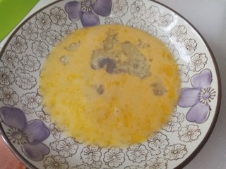 11、咖喱鸡排饭,鸡蛋打散