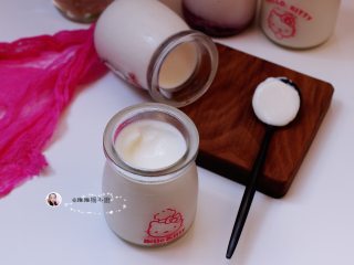 7、制作酸奶,成品图