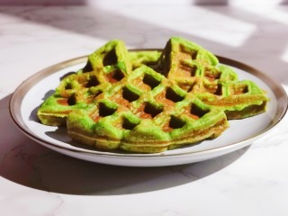 20、香兰华夫饼,成品图一