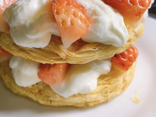 15、拿破仑蛋挞,好看又好吃