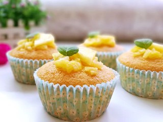 13、果味长崎纸杯蛋糕,成品！果味长崎纸杯蛋糕！