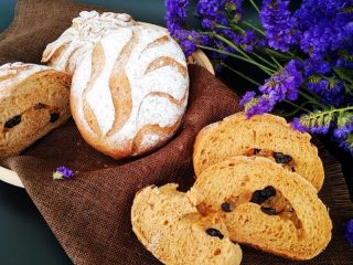 19、葡萄干红糖软欧,甜而不腻。味道超棒!