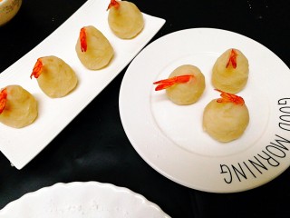 16、圆土豆+凤尾土豆虾球,全部弄好