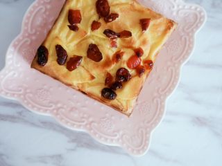 17、奶香浓郁的苹果千层派,脱模后晾温切比较好切