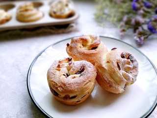 19、蔓越莓手撕小面包,成品图！