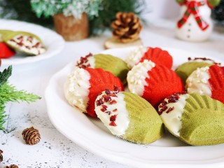 14、圣诞玛德琳,一起来做圣诞色的玛德琳蛋糕吧！