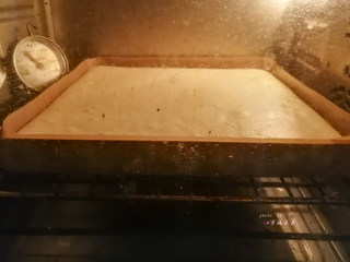 12、数字蛋糕,送入预热好的烤箱中层烘烤，170度上下火20～25分钟左右