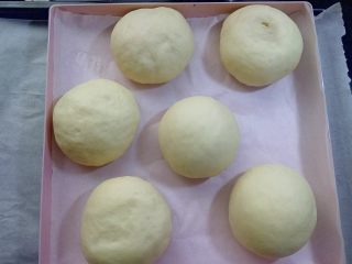 10、日式红豆包,发酵至2到2.5倍，二发好提前预热烤箱上下火180度，刷上全蛋液，撒上芝麻、椰蓉等都可以。