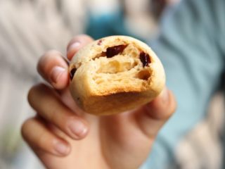 11、蔓越莓麻薯,成品图。