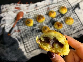 14、超级简单豆沙酥,完成