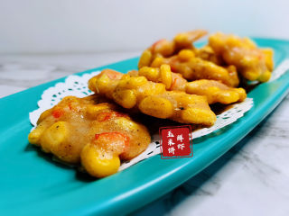 20、鲜虾玉米饼,鲜虾玉米饼，完成