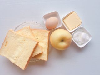 1、#宝宝辅食#苹果派,准备食材