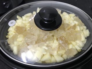 9、苹果酱~自制更安全,然后放冰箱冷藏一夜