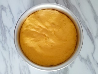 13、南瓜发糕,发酵好的南瓜糊