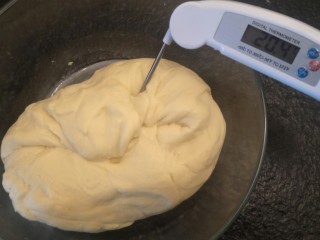 11、万能早餐-牛奶哈斯,揉面的温度不宜超过30度,不然酵母会提前发酵。