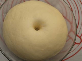 15、万能早餐-牛奶哈斯,发酵成体积的两倍大,手指戳????不回弹