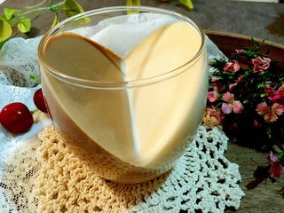 13、双色布丁杯,行了，已经凝固啦，吃吧吃吧