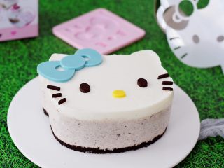 28、6寸KT猫奥利奥慕斯蛋糕,图二