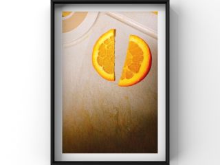 9、紫薯酸奶蒸蛋糕,橙子切薄片！