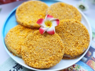 12、香醇可口的香芋饼,成品。