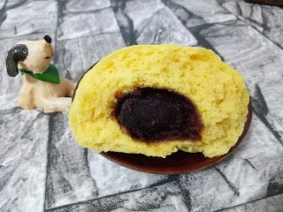 12、南瓜豆沙包,内组织不错吧！