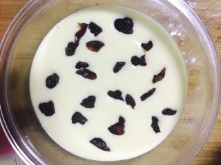 15、酸奶蛋糕,撒入面糊中