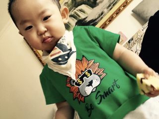 23、酸奶蛋糕,很帅的小宝