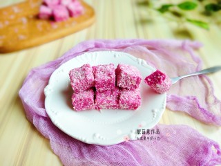 13、火龙果牛奶小方,敏茹意作品～火龙果牛奶小方