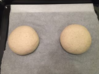 9、瑞士黑面包,取出按压排气后搓成圆形