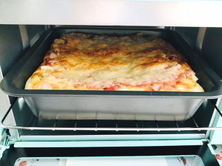 29、培根火腿披萨,美味的披萨出炉了