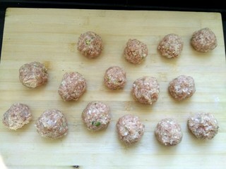 6、红烧丸子,全部做完