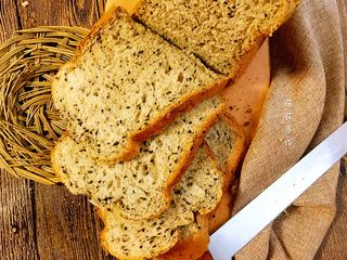 11、黑芝麻吐司 ,喜欢的亲一定要试试哦~