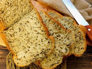 10、黑芝麻吐司 ,再来一张。