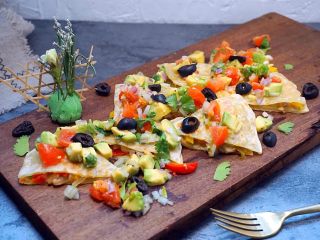 41、墨西哥薄脆饼配牛油果番茄莎莎,绝对好吃的小吃