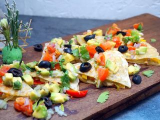 43、墨西哥薄脆饼配牛油果番茄莎莎,好吃极了