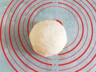 3、蔓越莓手撕小面包,20分钟以后再加入盐把面团揉均匀；