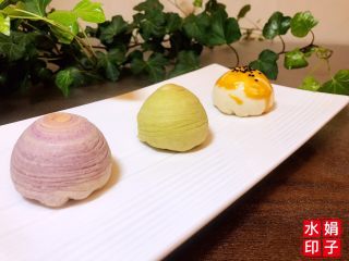 17、螺旋蛋黄酥,成品