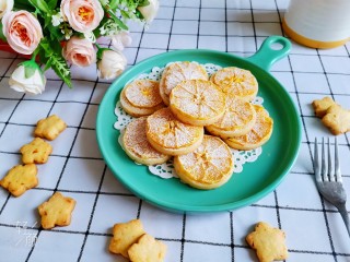 1、香橙????曲奇饼干,成品图!