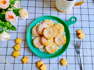 25、香橙????曲奇饼干,成品图!